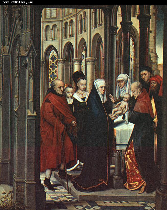 MEMLING, Hans The Presentation in the Temple ag